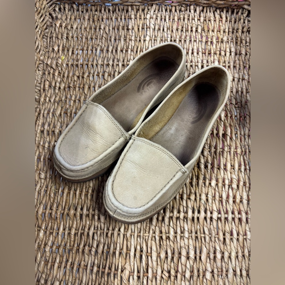 Rainbow Sandals Comfort Classics Brown Leather Loafers Driving Shoes Women’s 6.5